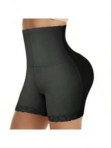 Faja Columbianas High Waist Long Lace Panel Shaping Briefs For Waist Trainer Abdominal Control Body Shaper - 彩色 - 查看 10