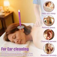 Ear Candles, 10 Pcs Natural Beeswax Ear Candles Kit, Honeycomb Beeswax Ear Candles, Cylindrical Scented Hollow Conical Candles, Used For Cleaning Ears - View 3