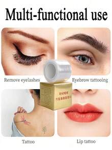 3/1pc Professional Protective Film Suitable For Tattoo, Eyebrow Embroidery, Lip Whitening And Eyelash Removal. Easy To Use And Remove. - Multicolor - View 2