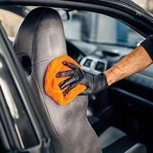 20/100只装丁腈手套，清洁手套，洗碗手套，家用清洁手套，一次性丁腈手套，黑色手套，一次性丁腈手套，家用丁腈手套，无粉丁腈手套，触屏兼容手套，防水防油手套，防滑手套，适用于厨房清洁、洗碗、美发、汽车维修、医疗、食品加工等，经济实惠的丁腈手套清洁用品 - Black - 查看 6