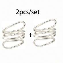 1/2件装 柔韧可弯曲蛇形手链，男女通用时尚款，可扭转调节颈链/项链/腰带，缠绕式手链，多功能柔韧项链，男女通用配饰 - 多色 - 查看 18