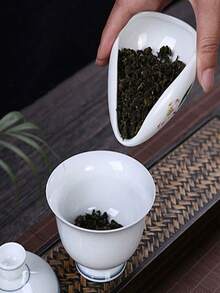 Coffee Bean Ingredient Cup Spray Bottle Set Coffee Or Tea Ceramic Ingredient Container Measuring Tray Set Espresso Accessories With 6 Needles Espresso Distribution Tools - Multicolor - View 7