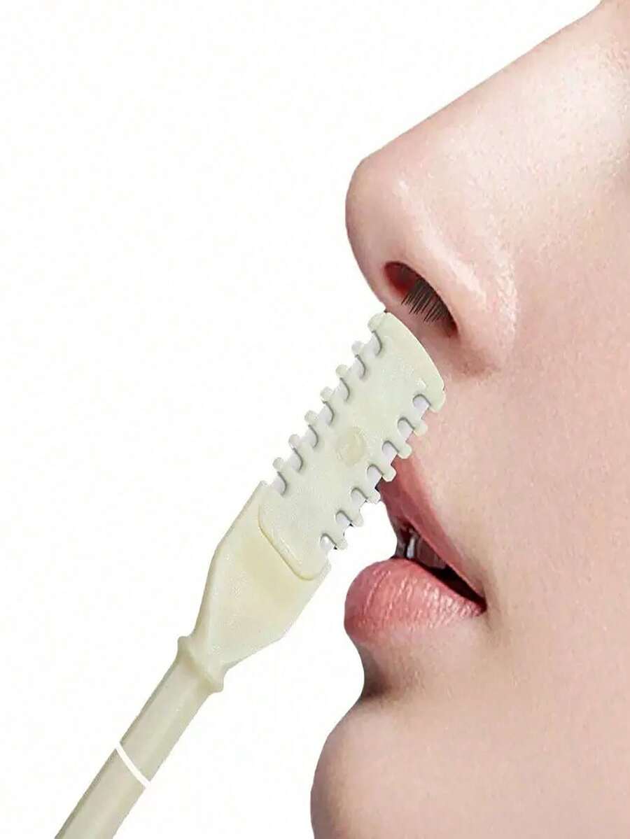 Manual Nose Hair Trimmer, Cleaning And Grooming Nose Hair Clipper - A - View 1