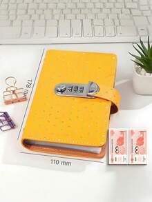 1 chiếc ống tiết kiệm có mật khẩu, 6 màu sắc để lựa chọn, lớp trong suốt để đựng tiền mặt, văn phòng phẩm dễ thương để tiết kiệm tiền, lập kế hoạch chi tiêu, quà tặng sinh nhật cho bạn bè - Ví cầm tay mỏng, dung tích lớn, nhiều ngăn, thích hợp sử dụng hàng ngày, ví đựng tiền xu - Nhiều màu - Xem 12