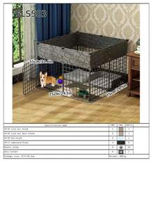 Interlocking Metal Wire Mesh Pet Playpen, DIY Dog Safety Exercise Fence, Suitable For Puppies, Small Dogs And Small Pets - Multicolor - View 17