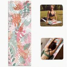 1pc 71*22inch Yoga Mat, Various Floral Patterns Available - Non-Slip Wear-Resistant Extra Wide & Thick Fitness Mat, Home & Professional Beginner Yoga Training Mat - Multicolor - View 9