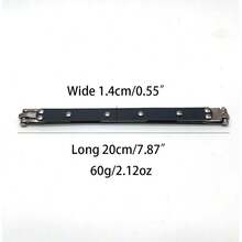 10个15.5-30厘米金属内袋框架配件包弹性弹簧扣 - L - 查看 17