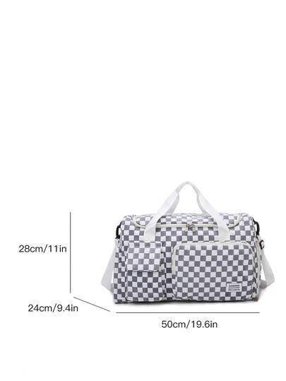 可折叠健身包，带干湿分离设计，适合户外运动