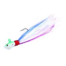 HENGJIA 1pc 3D Eye Soft Fishing Lure Jig Head Hook, 7g/10g/14g/21g/28g/42g/56g/85g, Artificial Deer Hair Feather Hook, Mustache Fishing Lure - Multicolor - View 21