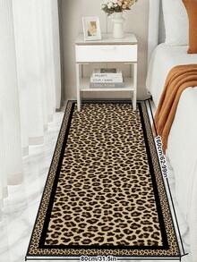 1件装印花地毯，吸水性强，柔软易清洁，适用于厨房，仿羊毛防污，室内外入口卧室家居装饰地毯，客厅卧室洗衣房可水洗地毯，多种颜色可选 - 彩色 - 查看 3