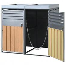 Outdoor Waste Bins - WOOD - View 8