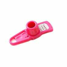 Multi-Function Garlic Press, Ginger Grater And Crusher: Stainless Steel Garlic Press And Slicer, Manual Ginger Crusher And Grinder, Plastic Garlic Mincer. No Electricity Needed, Easy To Use. Garlic Paste Maker Suitable For Garlic, Ginger, Onion, Chili, Nutmeg And Other Ingredients. - Multicolor - View 14