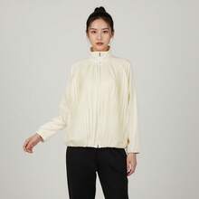 Nike 女士 AS W NSW CLLCTN 褶皱 TRK JKT 梭织夹克（无帽）HJ0518-133 - 白色 - 查看 1