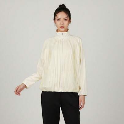 Nike 女士 AS W NSW CLLCTN 褶皱 TRK JKT 梭织夹克（无帽）HJ0518-133