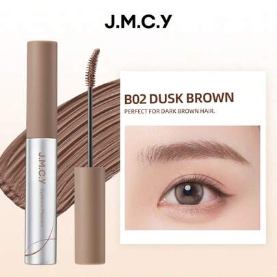 J.M.C.Y Eyebrow Tint Gel, Light Color, Waterproof, Sweat-Resistant, Long-Lasting, Non-Smudge, Brown Eyebrow Coloring Cream, Natural Look