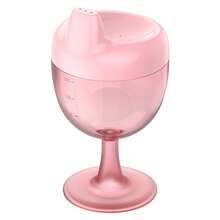 150毫升塑料高脚杯，婴儿果汁/葡萄酒杯，防漏吸管杯设计 - 彩色 - 查看 12