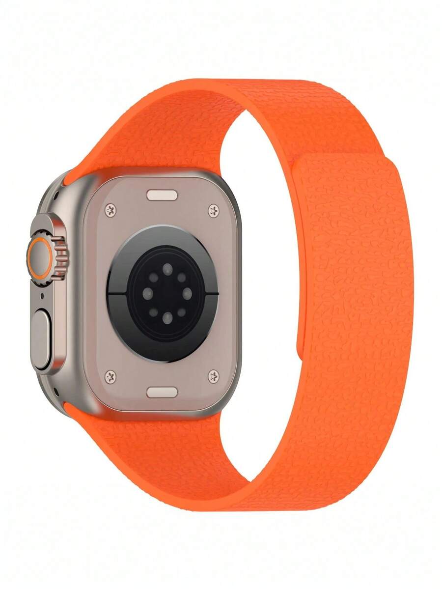 1条时尚休闲硅胶表带，男女通用，适用于38mm、40mm、41mm、42mm、44mm、45mm、46mm、49mm的Series 11、SE3、10、9、8、7、6、5、4、3、2、1、Ultra 3/2/1等型号。