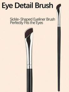 14pcs Precise Eye Makeup Brush Set, Including Angled Eyeliner Brush, Ultra-Fine Eyeliner Brush And Eyebrow Brush, Suitable For Eyebrows, Eyeliner And Eyeshadow, Easily Create Charming Eye Makeup. Made Of Fiber Material, Finely Crafted, Suitable For Delicate Eye Makeup, Portable And Easy To Use, An Ideal Gift For Women And Girls. The Set Includes Eyebrow Brush, Eyeshadow Brush, Spiral Brush, Etc. - Multicolor - View 3