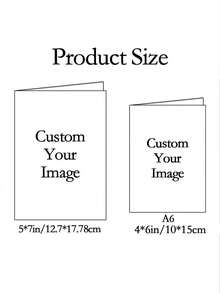 1-50 thiệp chúc mừng tùy chỉnh, thiệp cá nhân hóa (kèm phong bì), ảnh và chữ tùy chỉnh sáng tạo - Ngày tháng, trang trí đám cưới, quà lưu niệm đám cưới, mùa tốt nghiệp, đồ dùng đám cưới, quà tặng tốt nghiệp, thích hợp làm quà tặng Ngày của Mẹ, lễ tốt nghiệp, lễ đính hôn, đám cưới, kỷ niệm, Ngày của Mẹ, Ngày của Cha, sinh nhật, Ngày Valentine, quà tặng ngày lễ. - Nhiều màu - Xem 7