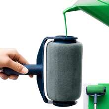 Juego de Rodillos Profesionales para Pintura de Paredes Sin Varilla, Multifuncional, con Cepillo para Bordes Limpios, Recargable, Herramienta para Tratamiento de Pintura de Paredes WKII - tipo de contenedor - Ver 1