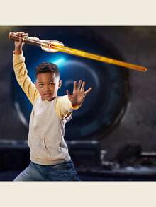 Hasbro Feel The Force! Star Wars Lightsaber Toy With Authentic Movie Sounds & Glowing Blade Jedi Gift - Multicolor - View 4