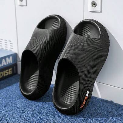 Men's Indoor/Outdoor Slippers, Thick Sole Anti-Slip Durable Comfortable Versatile