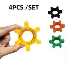 4件套通用厨房工具，便捷汽水/啤酒瓶起子，必备家庭酒吧配件及礼品旋盖起子 - 彩色 - 查看 2