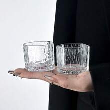 2 chiếc cốc thủy tinh nhỏ thủ công, cốc cà phê nhỏ giọt, cốc trà, cốc rượu vang, cốc cocktail, cốc tối giản, có thể rửa bằng máy rửa chén. - trong suốt - Xem 8