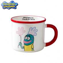 SpongeBob SquarePants 海绵宝宝全新官方小丑鱼马克杯系列，杯子，马克杯，牛奶杯，咖啡杯，耐高温陶瓷，海绵宝宝IP图案，多种颜色可选，节日礼物，家庭聚会用品，乔迁礼物，宿舍杯，抹茶碗 - 彩色 - 查看 9