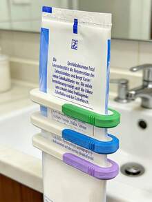 3D Printed Toothpaste Squeezer, Toothpaste Dispenser Tool, Easy Toothpaste Dispensing, With Detachable Cap, Bathroom Accessory, Suitable For Toothpaste & Face Wash, For Home & Travel - A - View 4
