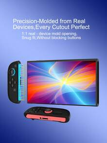 2pcs Silicone Grip Covers For Nintendo Switch 2nd Gen Controllers, Anti-Drop, Anti-Slip, Anti-Scratch, Sweat-Proof, Enhance Gameplay Experience - View 5