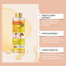 Papaya Radiance Boosting Face & Body Oil, 7-Day Glow Lightweight Non-Greasy Moisturizing Oil With Natural Plant Extracts, 100ml - PAPAYA - 查看 11