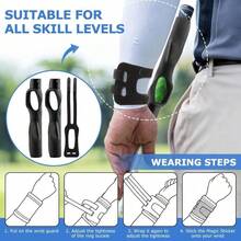 Grip Trainer, 2Pack Golf Training Aid Grip Trainer Club With Swing Correcting Arm Band To Help Train Correct Hand Position - B - 查看 6