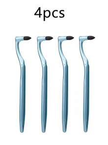 4/2pcs Manual Teeth Stain Remover & Polishing Set - Home Use Plaque Removal, Teeth Whitening, Alternative To Floss, Prevent Halitosis, Remove Tea Stains, No Power Needed, Suitable For Bathroom, Reusable And Washable - Multicolor - View 11