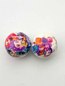 3个卡通偶像主题减压球，柔软减压球，青少年缓解焦虑玩具，生日礼物。（随机款式） - 彩色 - 查看 4