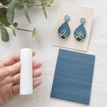 Arcilla suave con textura de panal, herramienta ideal para manualidades DIY, diseño y joyería para crear un efecto de textura uniforme - Multicolor - Ver 6
