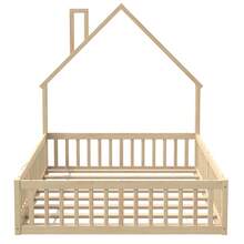 Kids Bed Frames, Headboards & Footboards - Natural + Pine + 140cm*200cm - View 10