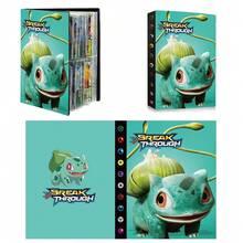 Card Protector Album, Multiple Styles, High-Definition Transparent Non-Stick Film, Game Card Collection Dust-Proof & Wear-Resistant Thick Card Sleeves - Pokémon - Authentic - View 3