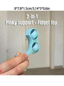 Multifunctional Ergonomic Mobile Phone Grip, Glass Handle & Stress Relief All-In-One - One Size Fits All - View 5