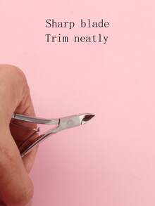 3件套专业不锈钢银色角质层推剪钳，角质层修剪器，沙龙级不锈钢凝胶指甲油卸除器，专业不锈钢角质层钳，指甲和脚趾甲修剪工具，是专业美甲师、美甲学习者、美甲沙龙、居家和旅行DIY美甲的理想之选 - 銀色 - 查看 7