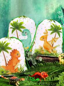 6 buah Tas Serut Motif Dinosaurus, Ransel Kado, Kantong Serut (27*34cm), Ransel Hiking Kecil, Tas Kemasan Kado Pesta Ulang Tahun, Kemasan Barang, Dekorasi Tema Hutan Hijau, Dekorasi Pesta Baby Shower, Dekorasi Pesta Pengungkapan Jenis Kelamin Bayi - Dinosaurus - View 10