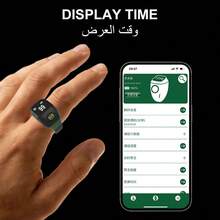 Smart Ring Counter APP Connected Wearable Digital Display Counter Interchangeable Ring Holder With OLED Screen Finger Press Ring Multi-Channel Counter Vibration Reminder - Mixed Colors - View 4