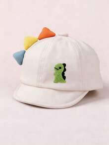 1/2pcs Toddler/Kids Cartoon Dinosaur Design Baseball Cap, Soft Brim, Suitable For All Seasons - Dinosaur - View 9