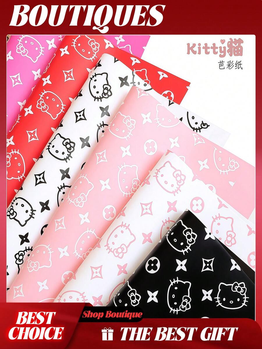 20张时尚高档礼品包装纸，鲜花包装纸，鲜花礼品包装纸，防水花束包装纸，欧式风格包装纸，防水加厚礼品包装纸，花束包装纸。适用于：礼品包装、婚礼包装、DIY手工礼品包装和装饰花卉用品，以及任何场合的装饰。 - B - 查看 1