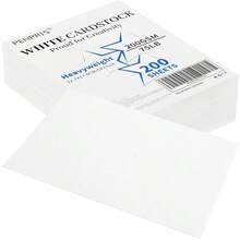 Sheets White Cards Blank - 5''x7'' White Card Stock 200gsm/75lb Thick Paper Cardstock, Heavy CardStock Blank For Wedding Invitations, Index Cards, Greeting, Note -PAP07200200 - Trắng [75lb/200gsm] - Xem 1