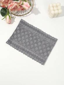 1件蕾丝花朵镂空发箍，时尚优雅性感蕾丝发饰，适合日常佩戴、派对、夏季沙滩叠戴发带 - 彩色 - 查看 9