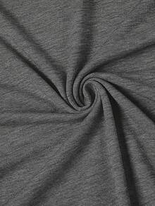 A Set Of Three Stylish Short-Sleeve T-Shirts Featuring A Minimalist Letter And Heart-Shaped ECG Print, Perfect For Casual Wear In Spring, Autumn, And Winter. Available In Multiple Colors And Sizes S-XXL - Rose Red + Navy Blue + Dark Gray - View 7