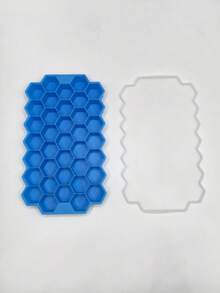 1/2/3pcs Ice Cube Trays, Easy Release & Flexible Molds, 37 Grids Ice Tray With Spill-Proof Removable Lid, Stackable Ice Cube Tray With Cover, Kitchen Accessories, Small Kitchen Tool - Multicolor - View 9