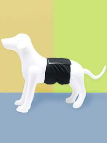 1 pieza Banda para barriga de perro macho, pañal de alta absorción para perro macho, lavable, adecuado para incontinencia de perro macho y entrenamiento de cachorros, pañal de perro reutilizable, con estampado de tema oceánico (ballena, pez, ancla, cangrejo), accesorio divertido para perro, pañal para cachorros. - Multicolor - Ver 5