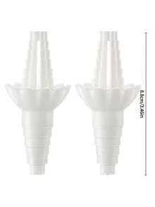 1/2pcs Universal Bottle Mouth Empty Set - Reusable Liquid Transfer Adapter With Anti-Spill Funnel, Suitable For Soap, Shampoo, Conditioner, Lotion And Bathroom Use, Durable Plastic Design - View 8